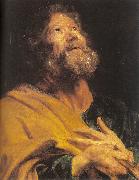 Dyck, Anthony van The Penitent Apostle Peter oil painting reproduction
